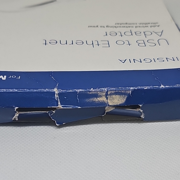 USB to Ethernet Adapter For Mac or PC #16D05T NS-PU98505 Insignia - Picture 5 of 5